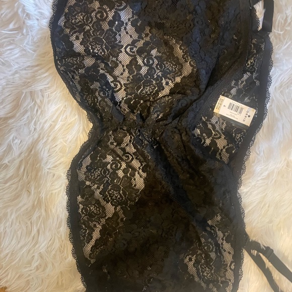 Black Lace Bralette NWT Torrid Curve size 6 - Picture 3 of 9